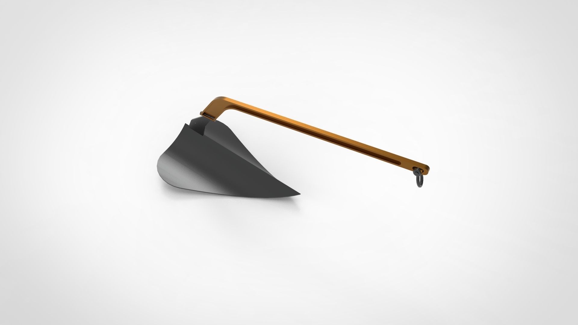 Plow Anchor 3D model_4