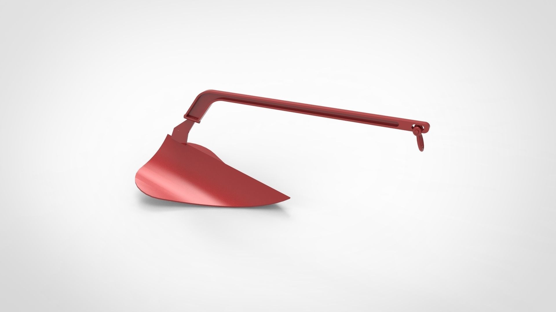 Plow Anchor 3D model_1