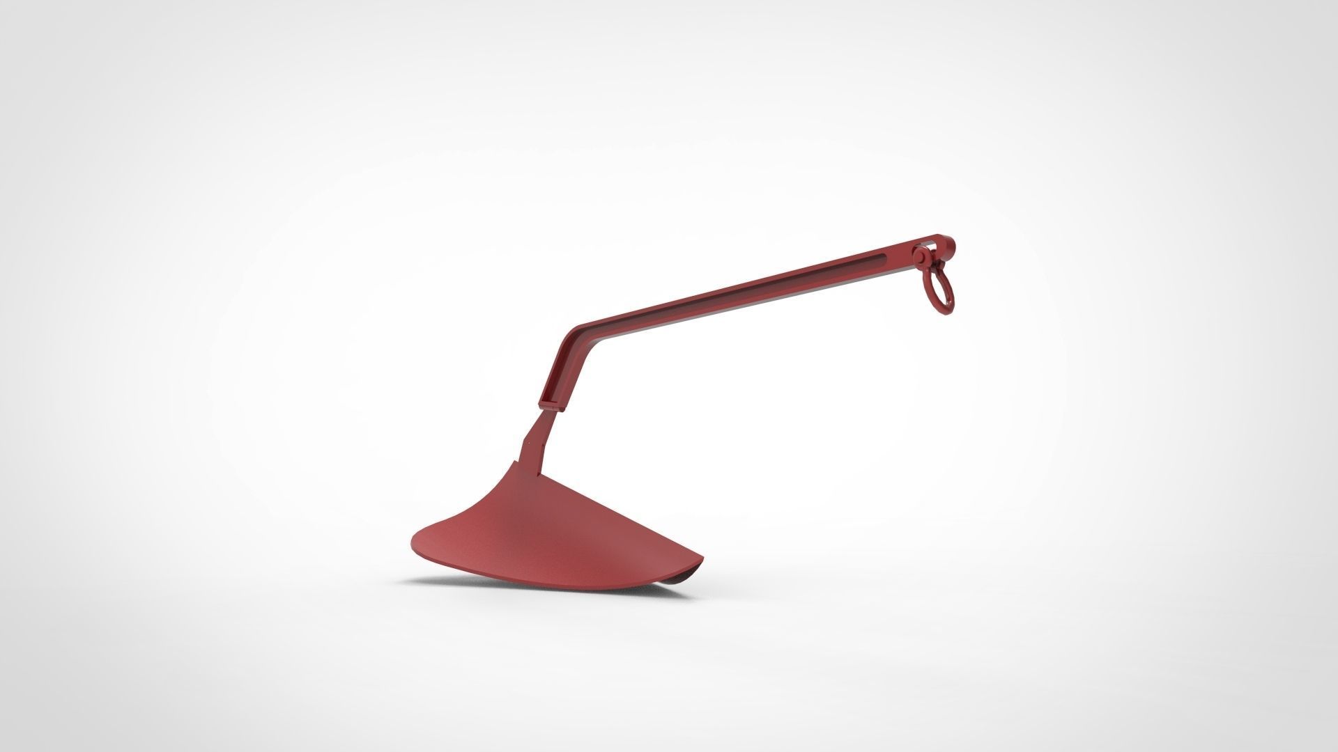 Plow Anchor 3D model_4