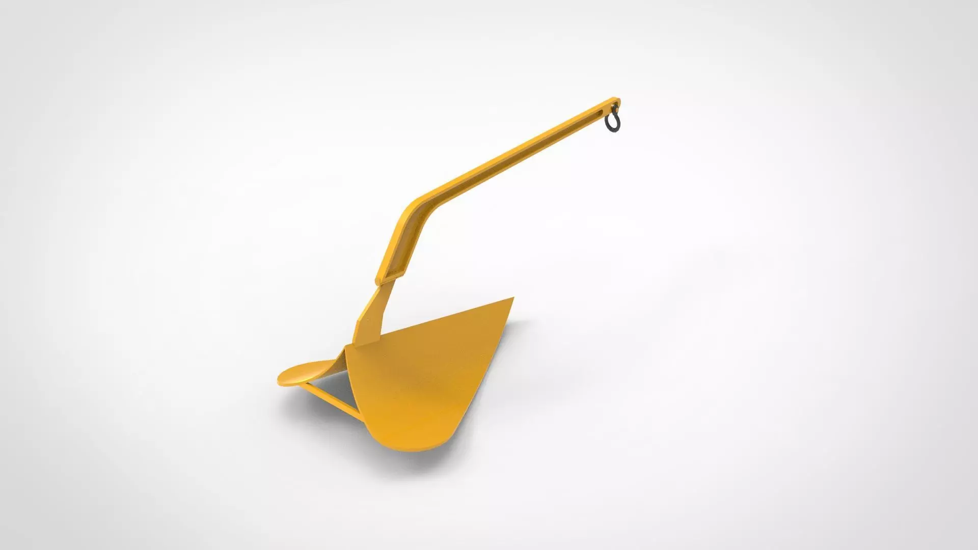 plow anchor 3D model