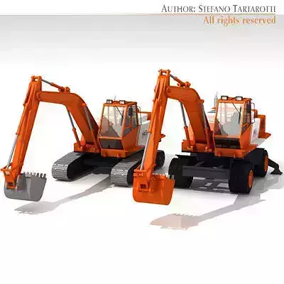 Bres500 Excavators collection