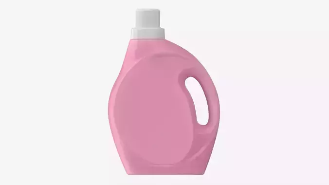 Plastic Bottle with Handle Mockup 03
