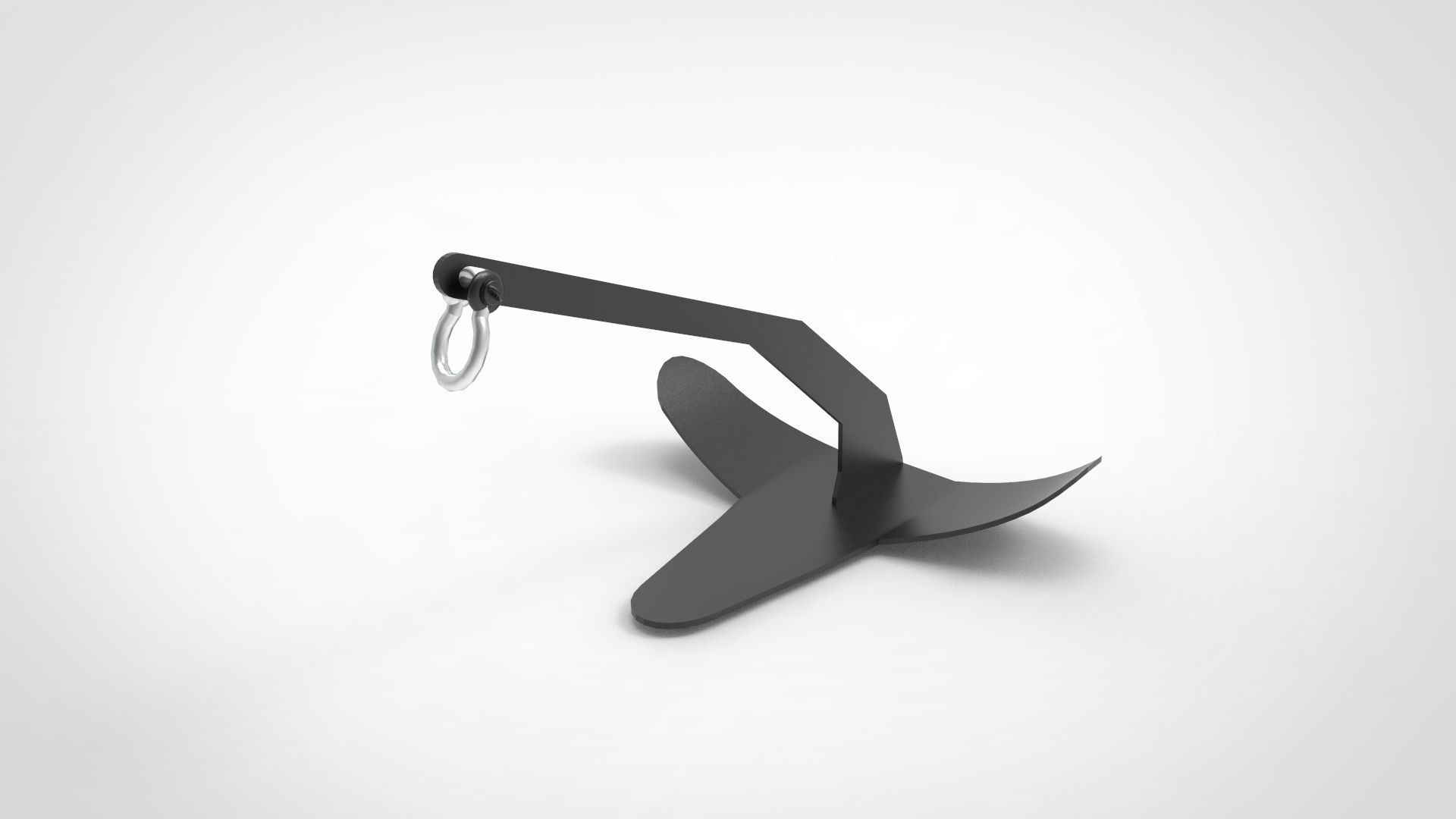 Bruce Anchor 3D model_1