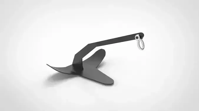 Bruce Anchor 3D model