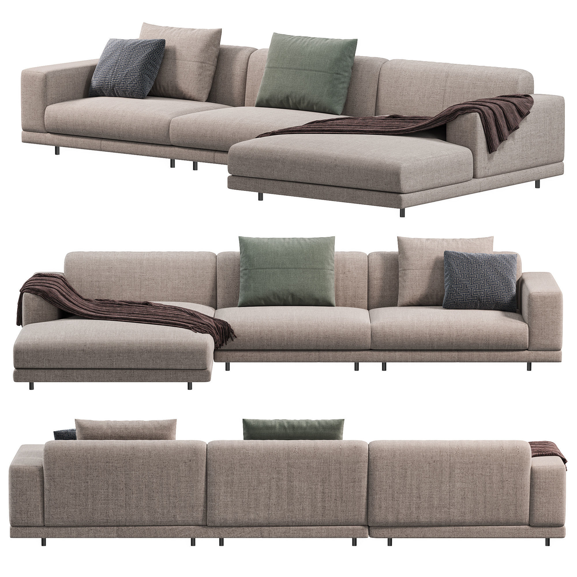 NEVYLL Sofa by Ditre Italia 3D model_1