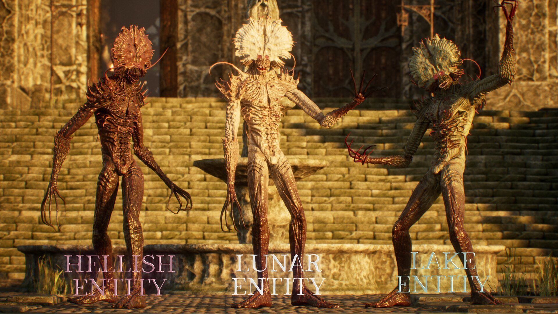 Cursed Demon  Low-poly 3D model_7