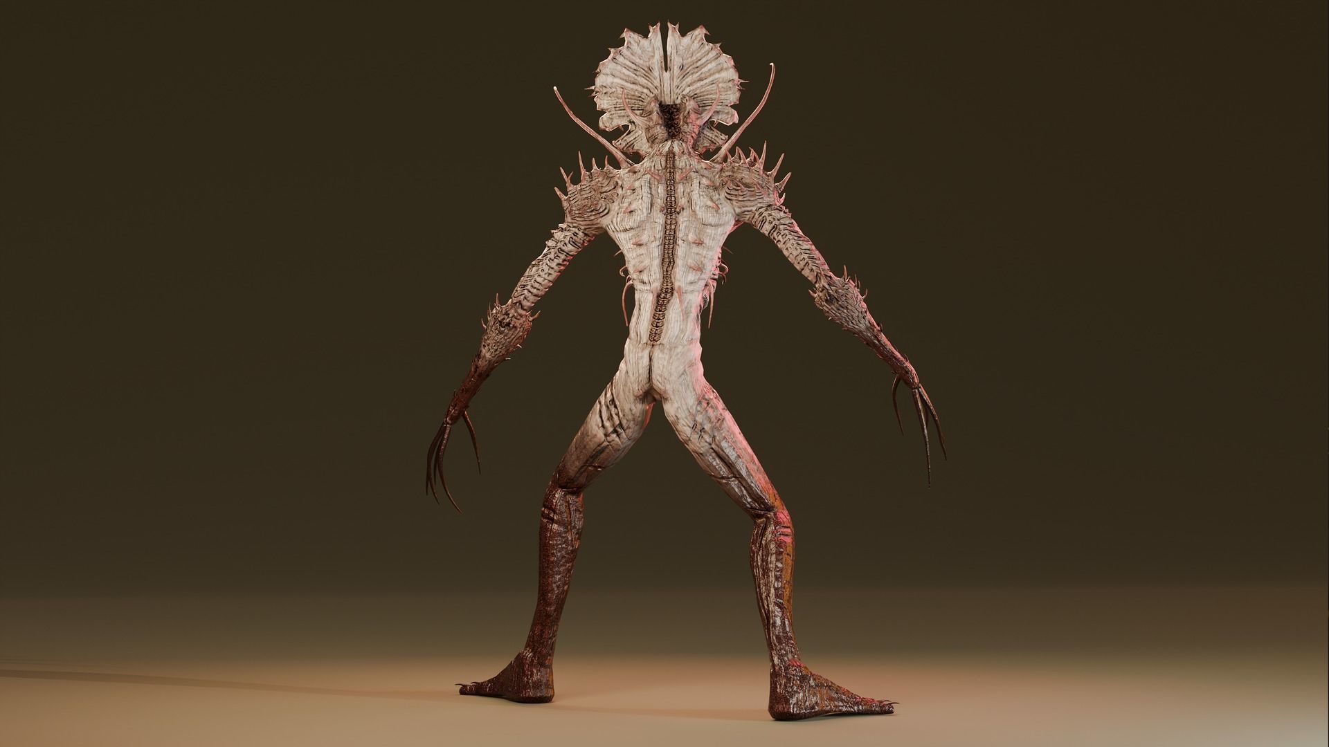 Cursed Demon  Low-poly 3D model_5