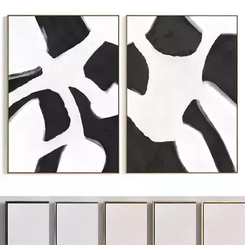 Plaster Two Photo Frame 439