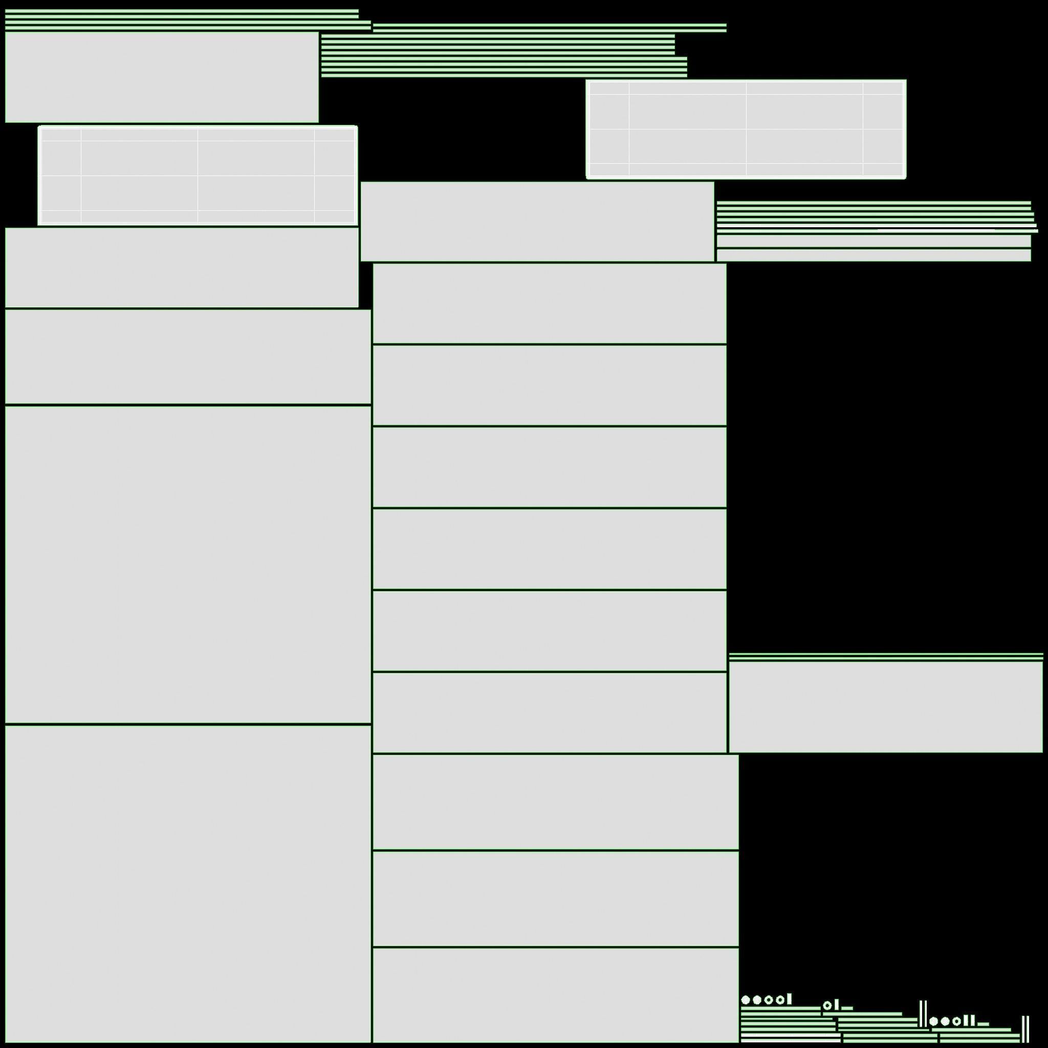 Wardrobe 4-door Wooden with Mirrors 3D model_11