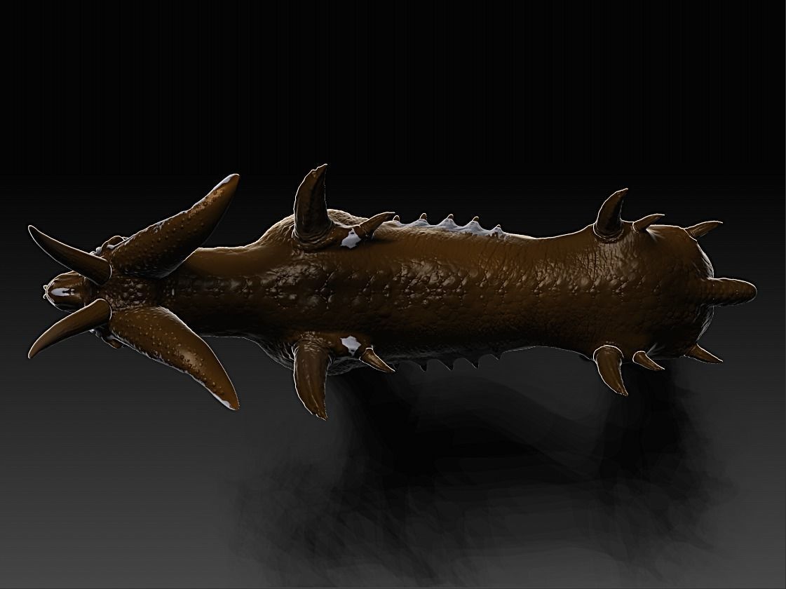 Demon with a goat head 3D model_12