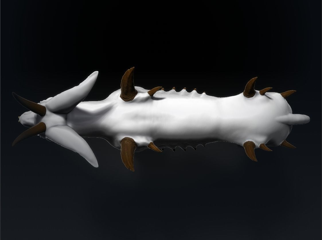 Demon with a goat head 3D model_10