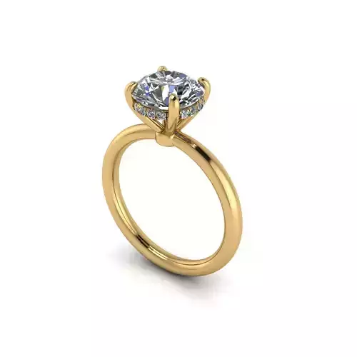 Solitaire Diamond Ring R22
