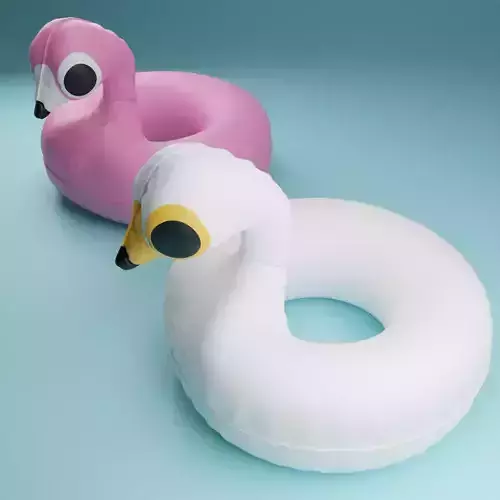 stylized poolfloaties