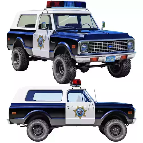 Chevrolet K5 blazer 1972 police