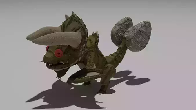 Diablos Plushy from Monster Hunter Series