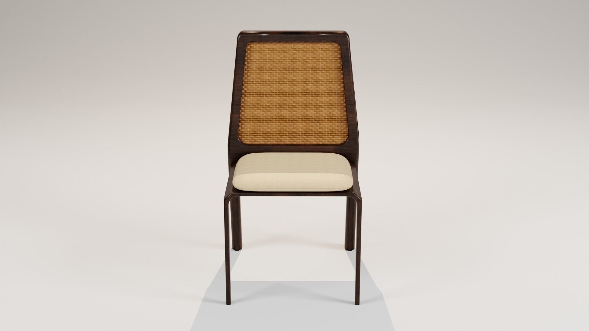 Chair Free low-poly 3D model_1