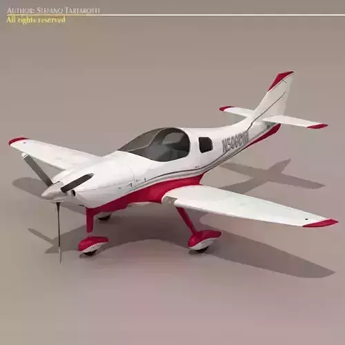 Lancair Legacy FG 3D model