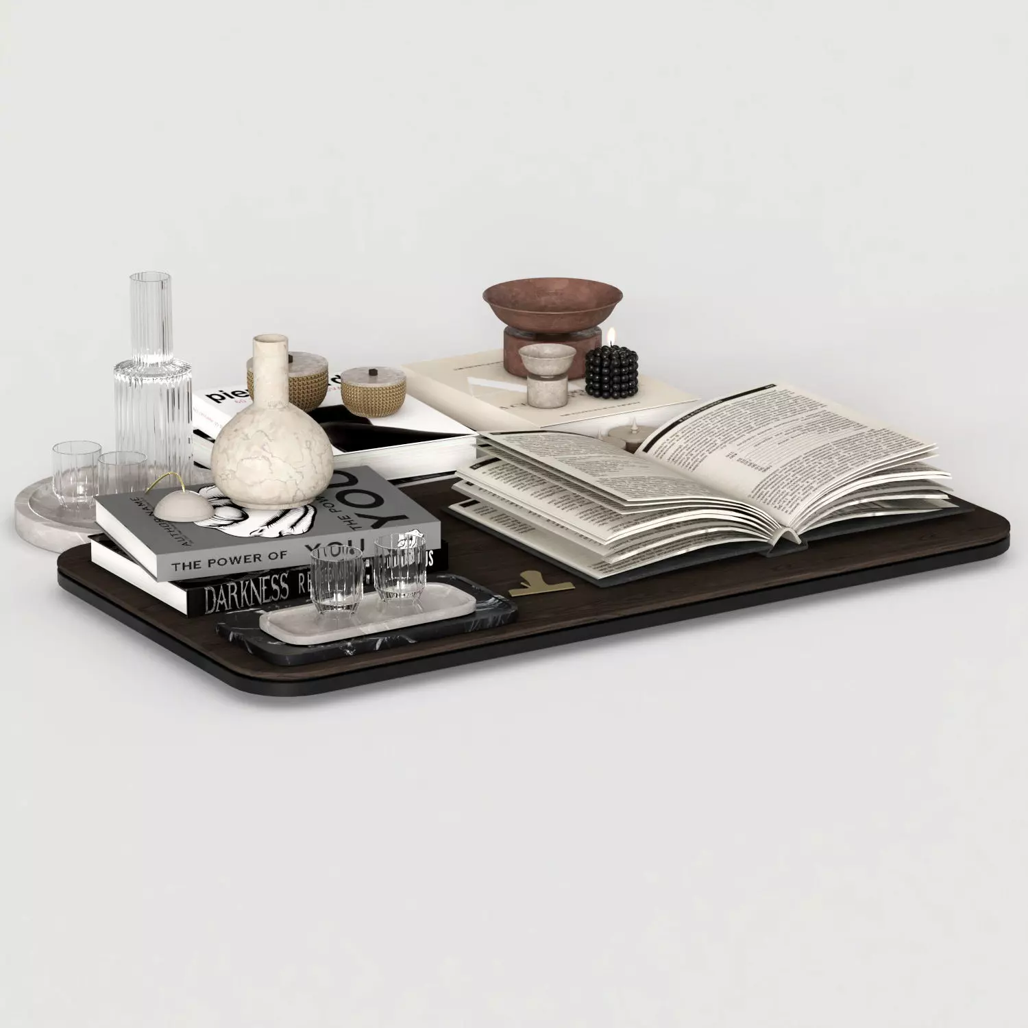 decorative set 01 3D model_0