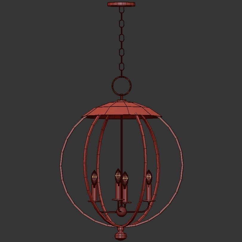 Wesley Lantern 3D model_1