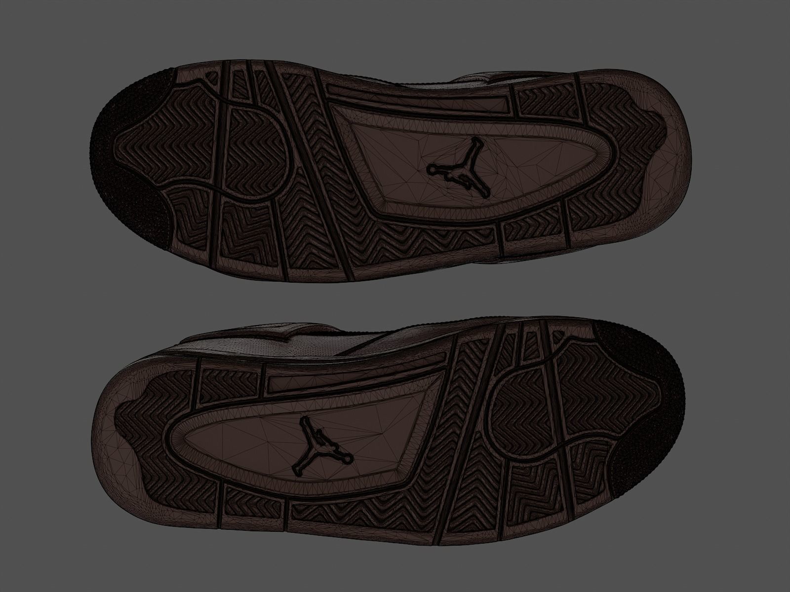 Air Jordan4-retro sneaker-v2-3d printable 3D print model_9