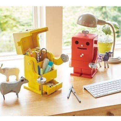 ROBOT DESK ORGANIZER 3D model_6