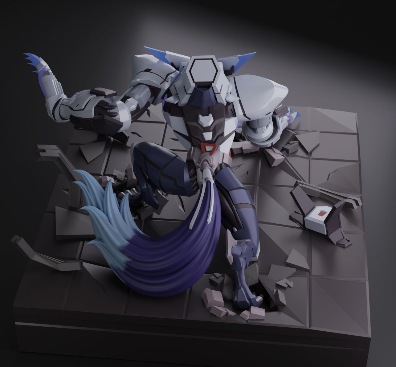PROJECT WARWICK LEAGUE OF LEGENDS 3D print model_3