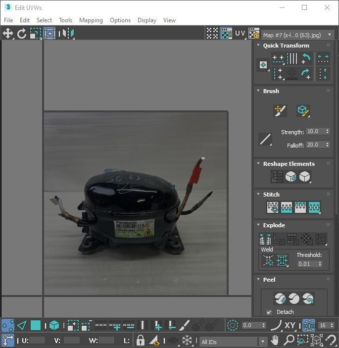 Refrigerator Compressor 3D model_65