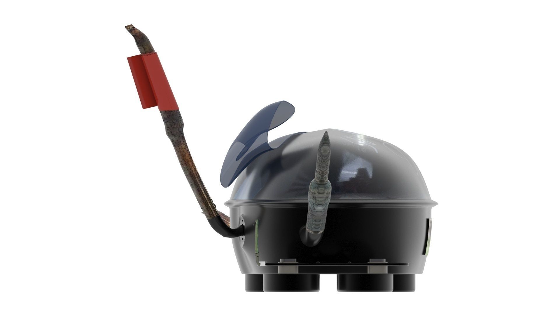 Refrigerator Compressor 3D model_43