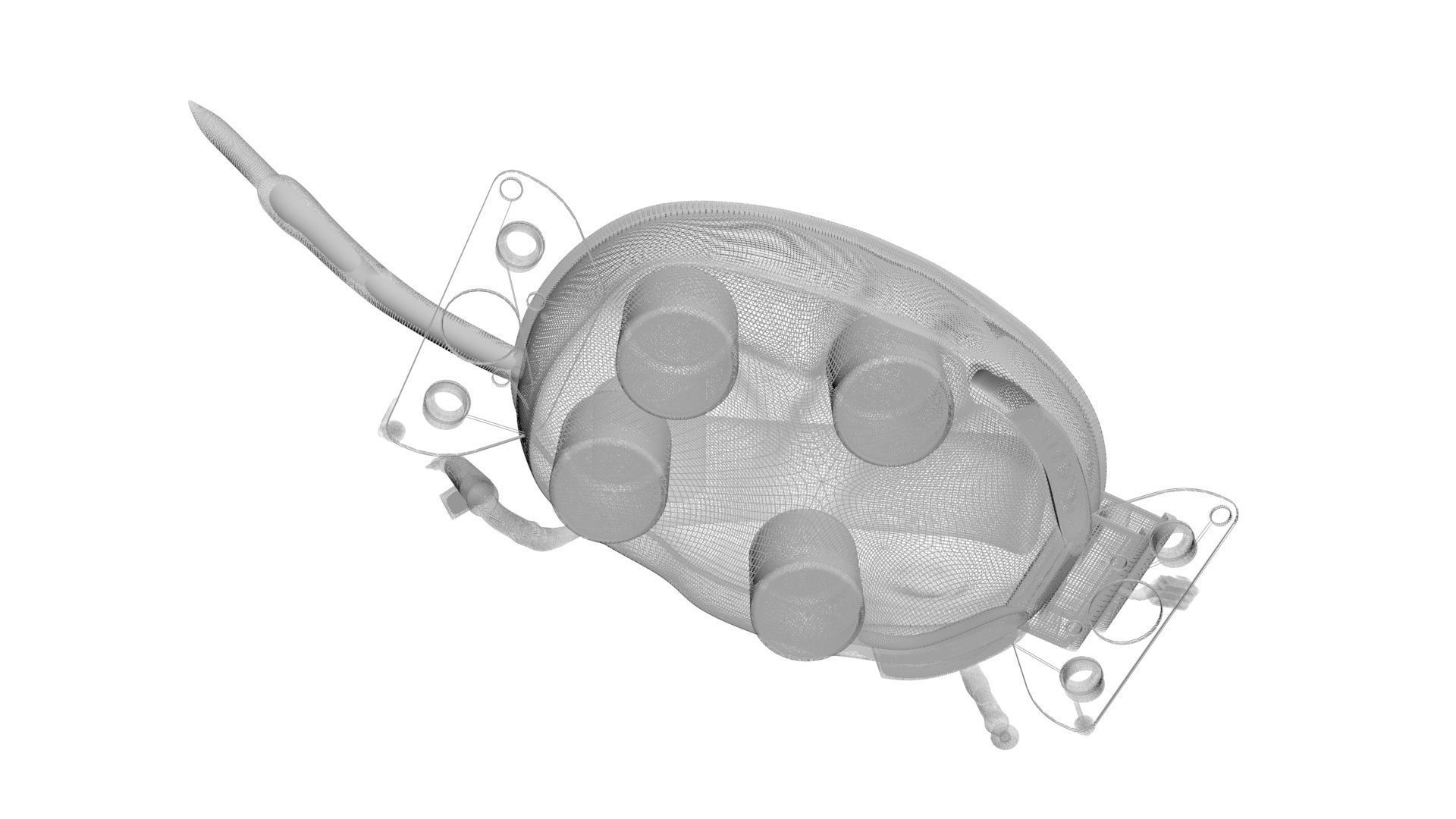 Refrigerator Compressor 3D model_49