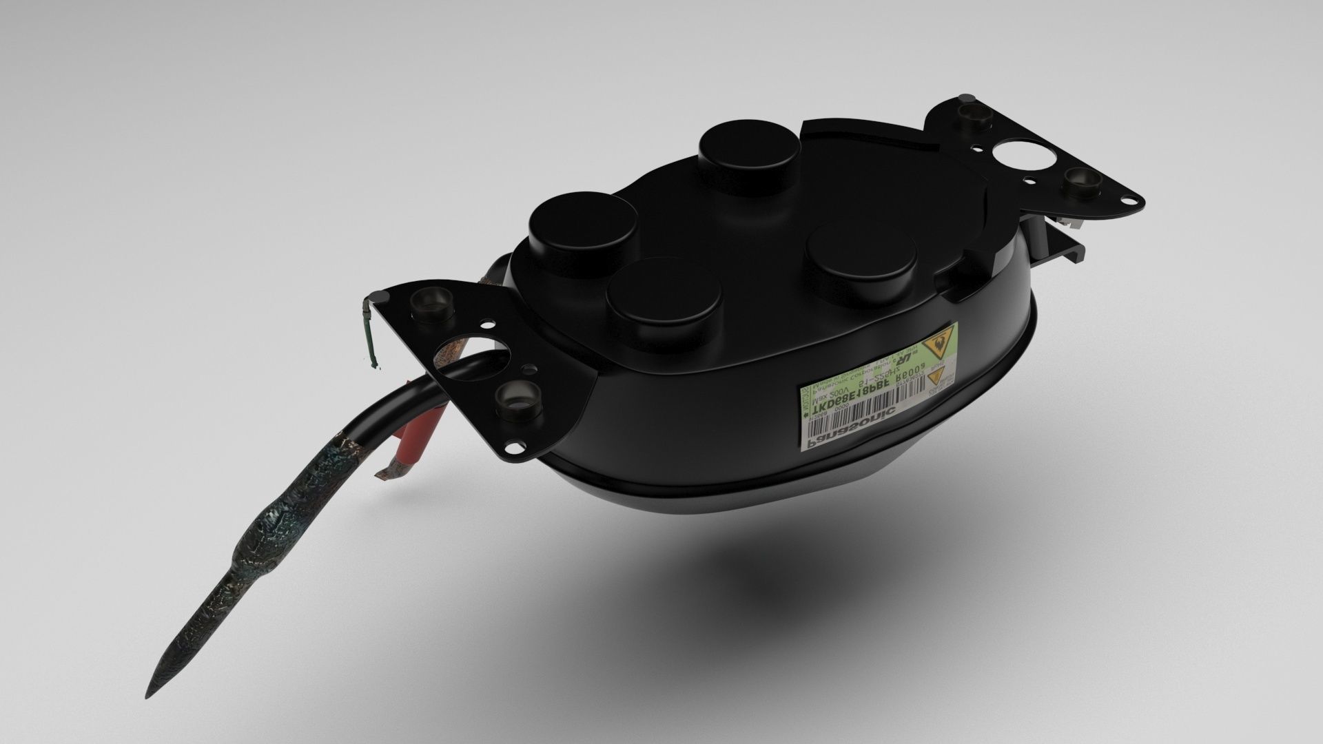 Refrigerator Compressor 3D model_19