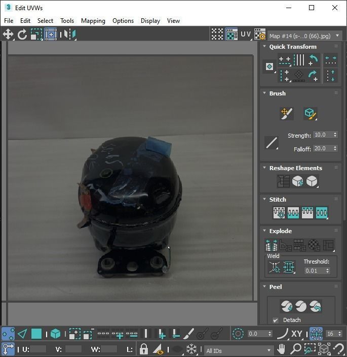 Refrigerator Compressor 3D model_68