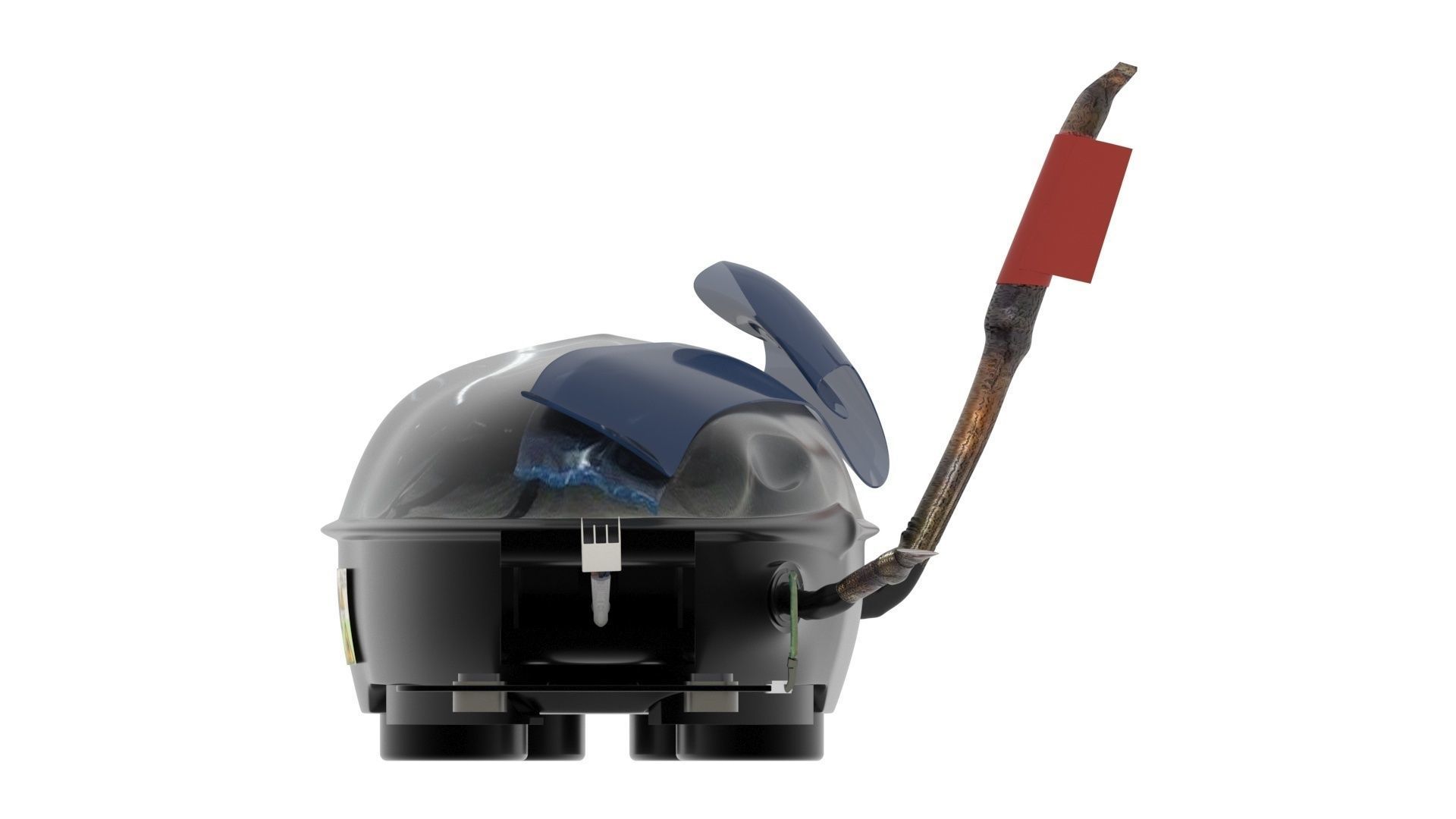 Refrigerator Compressor 3D model_40