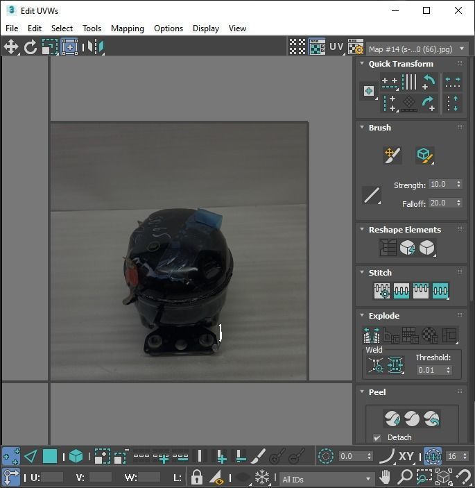 Refrigerator Compressor 3D model_64
