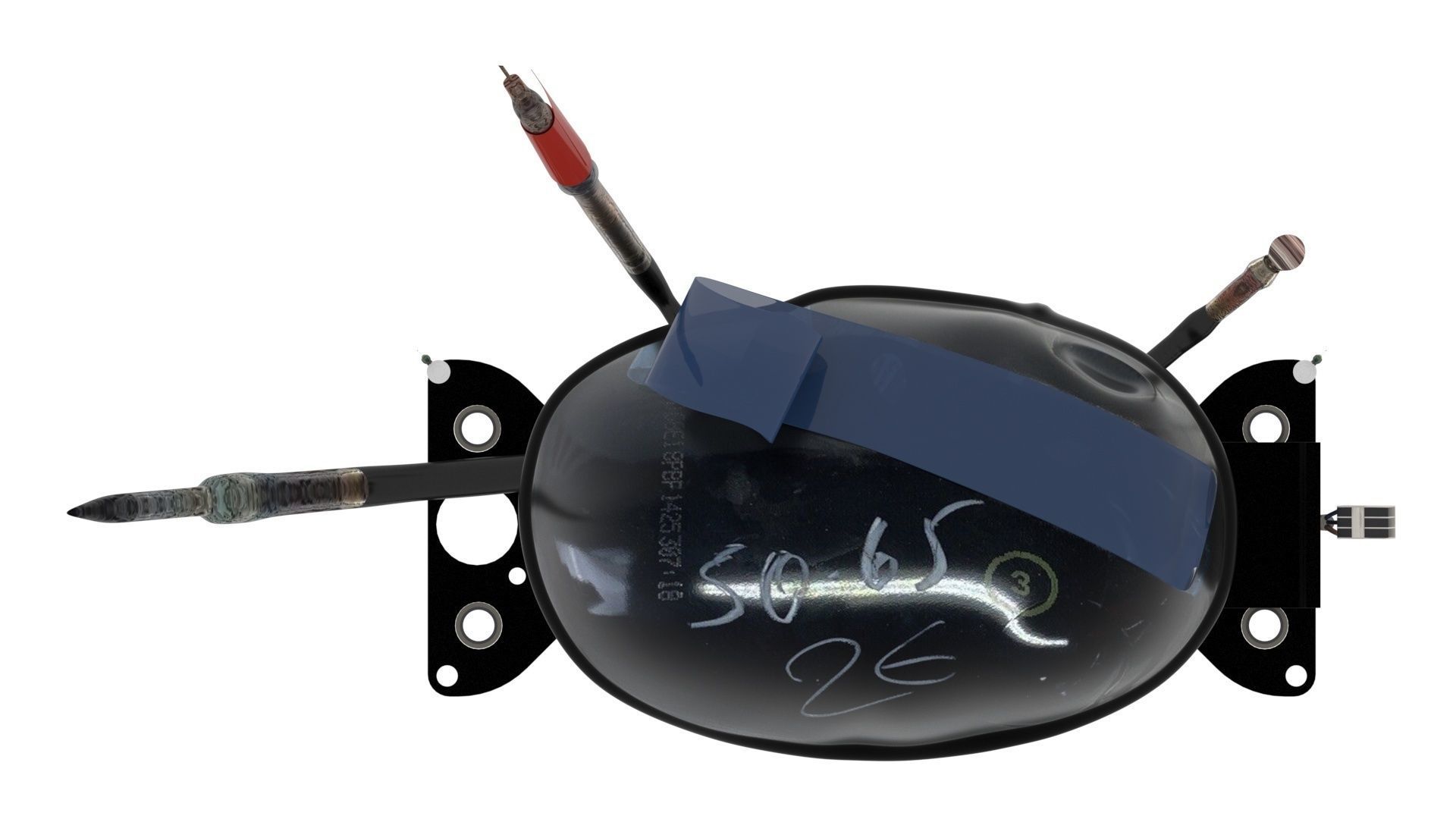 Refrigerator Compressor 3D model_39