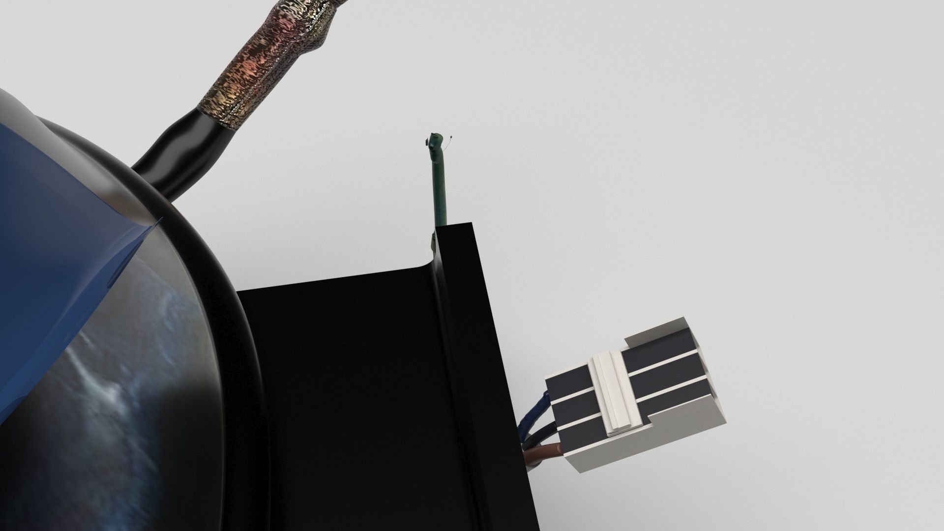 Refrigerator Compressor 3D model_7