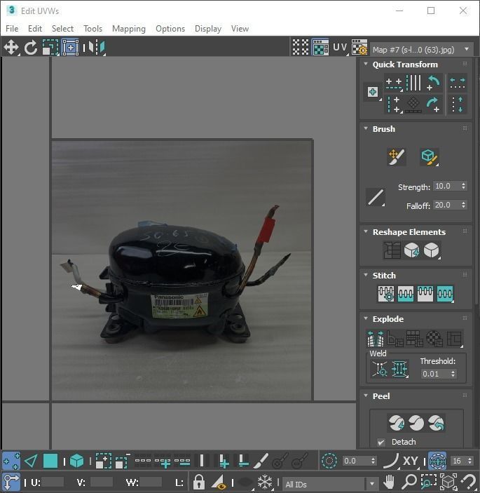 Refrigerator Compressor 3D model_59