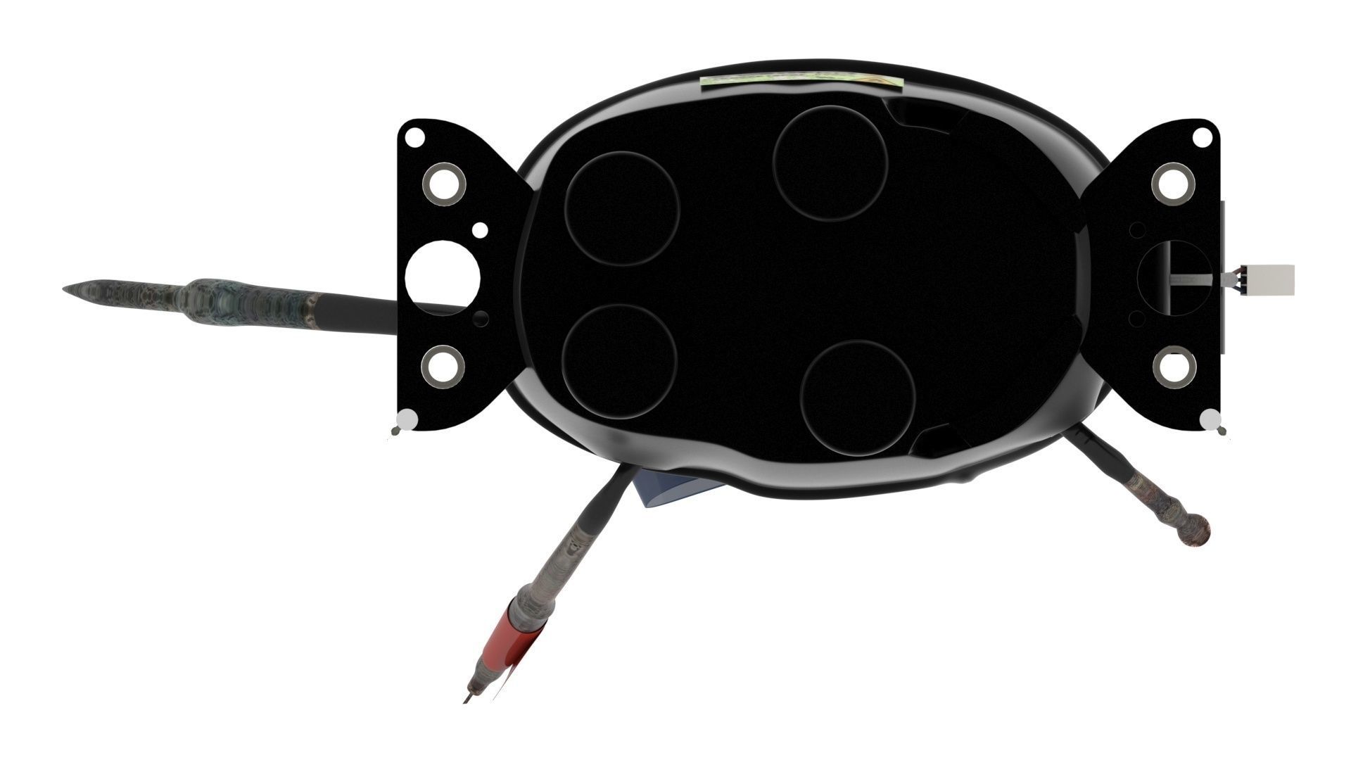 Refrigerator Compressor 3D model_41