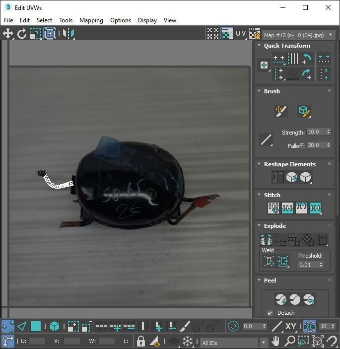 Refrigerator Compressor 3D model_69