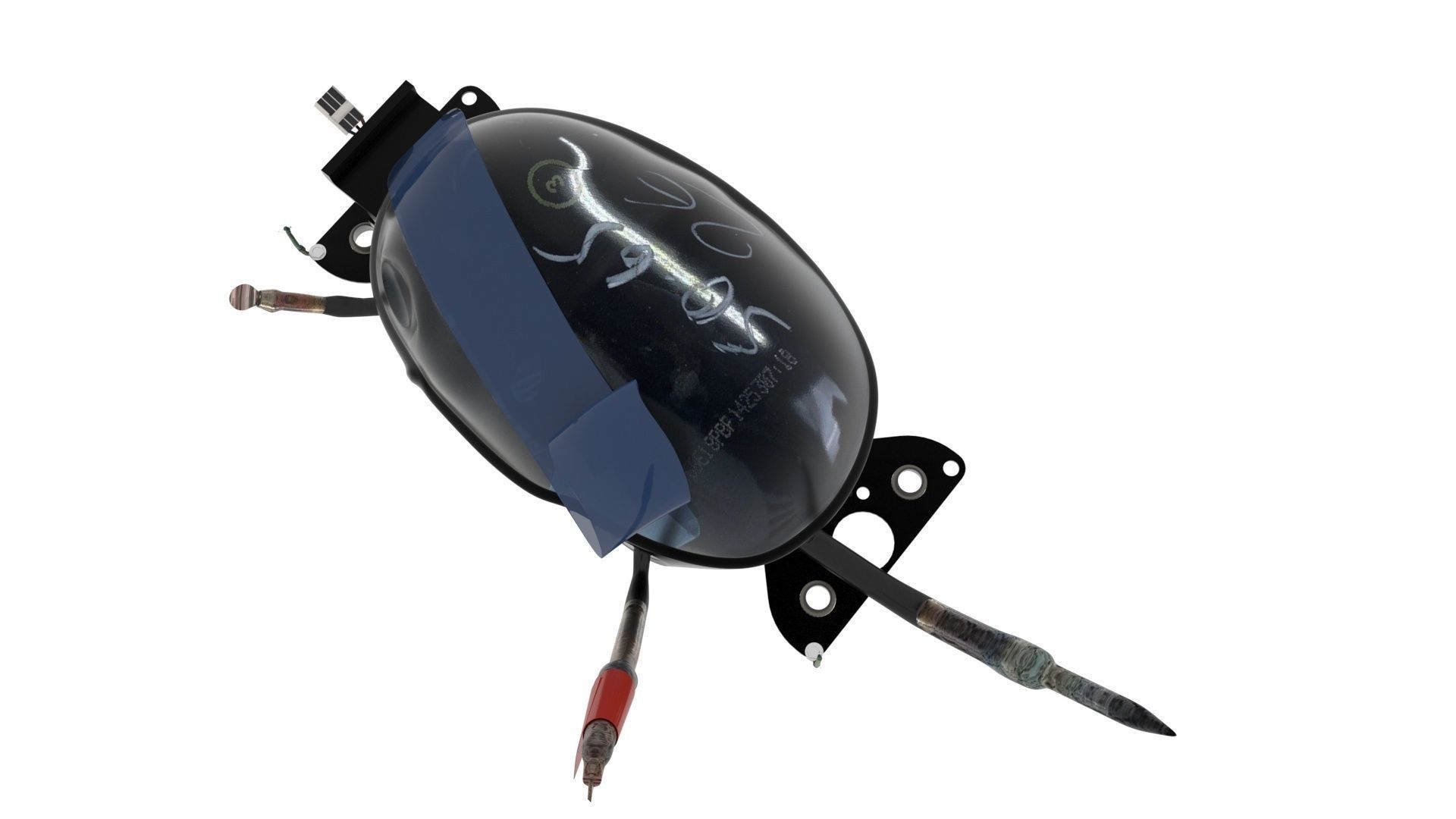 Refrigerator Compressor 3D model_27