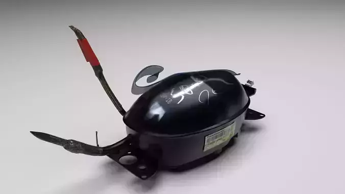 Refrigerator Compressor 3D model