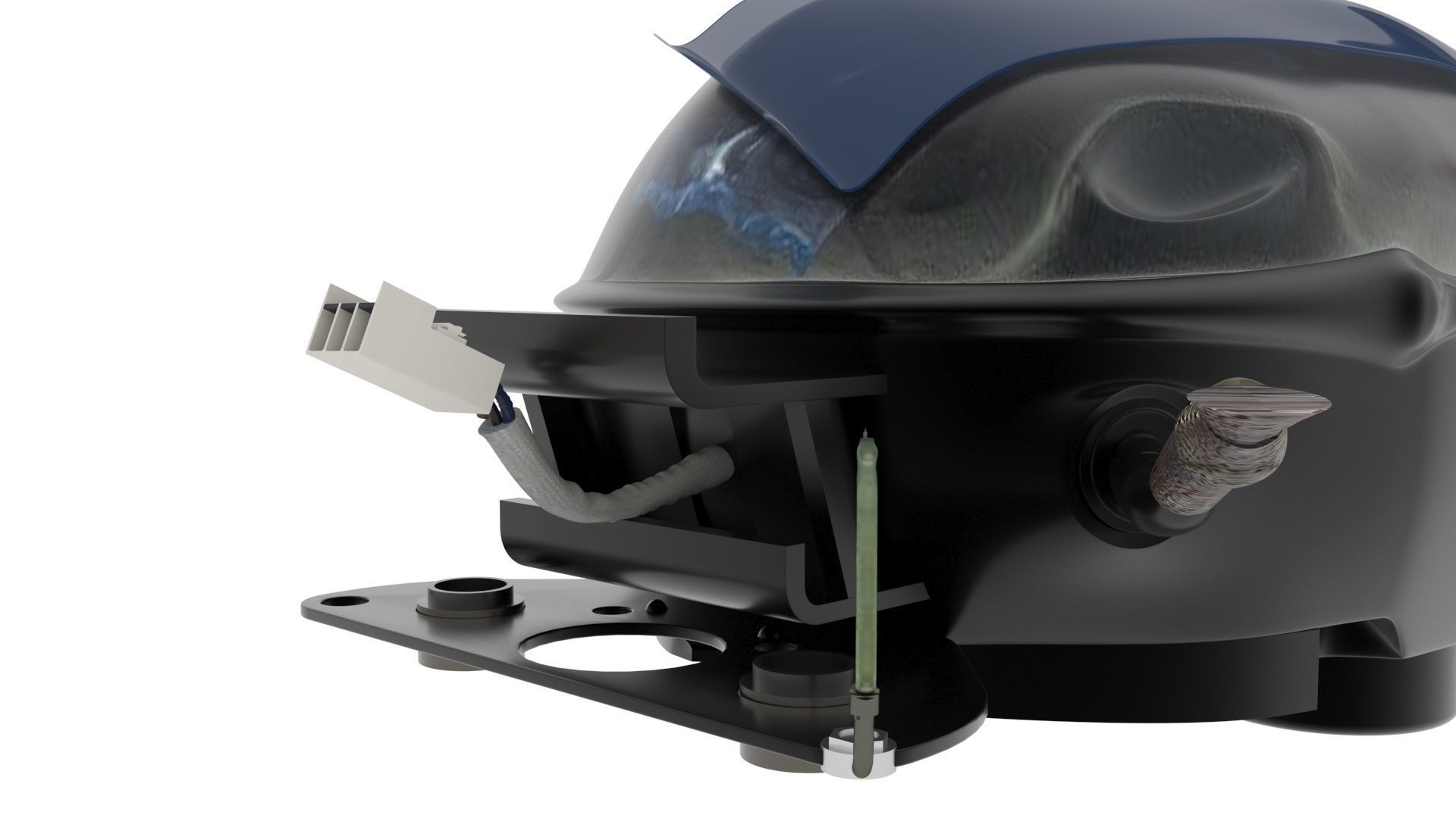 Refrigerator Compressor 3D model_33