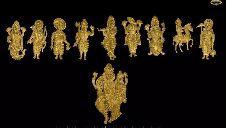10 avatar murti 3D print model_0