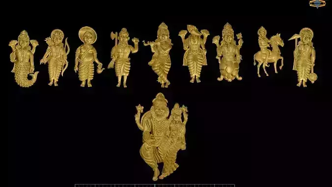 10 avatar murti