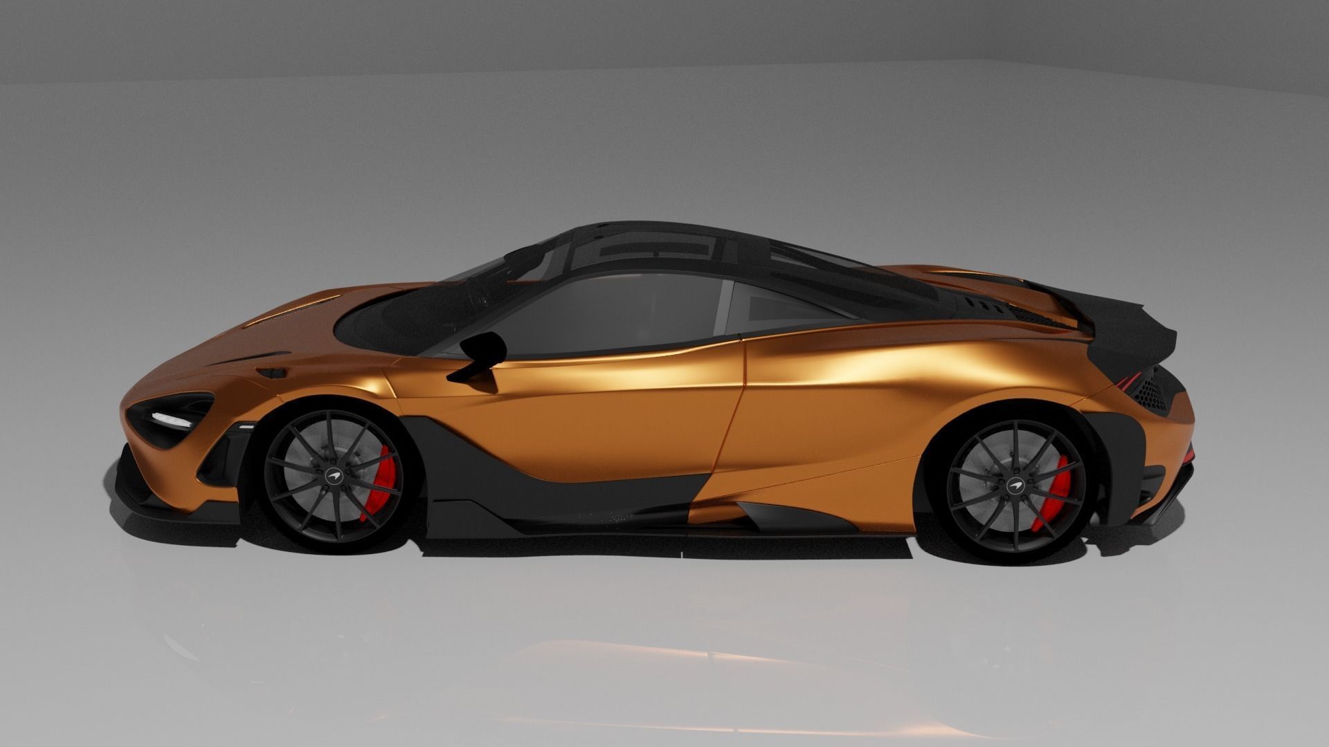 Mclaren 765LT 3D model_2