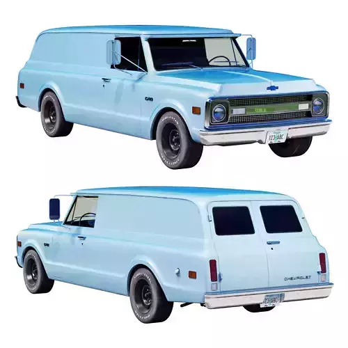 Chevrolet suburban 1969 panel truck
