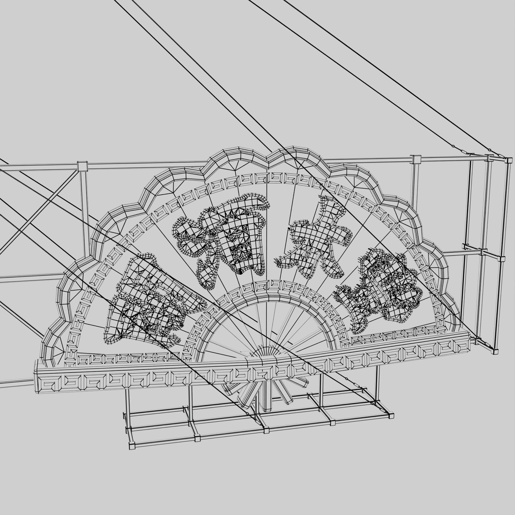 Hong Kong Neon Sign V06 Bundle 3D model_16