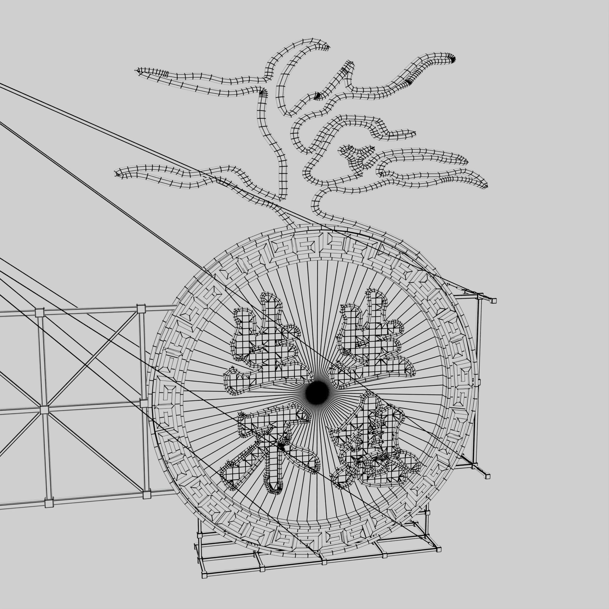 Hong Kong Neon Sign V06 Bundle 3D model_56