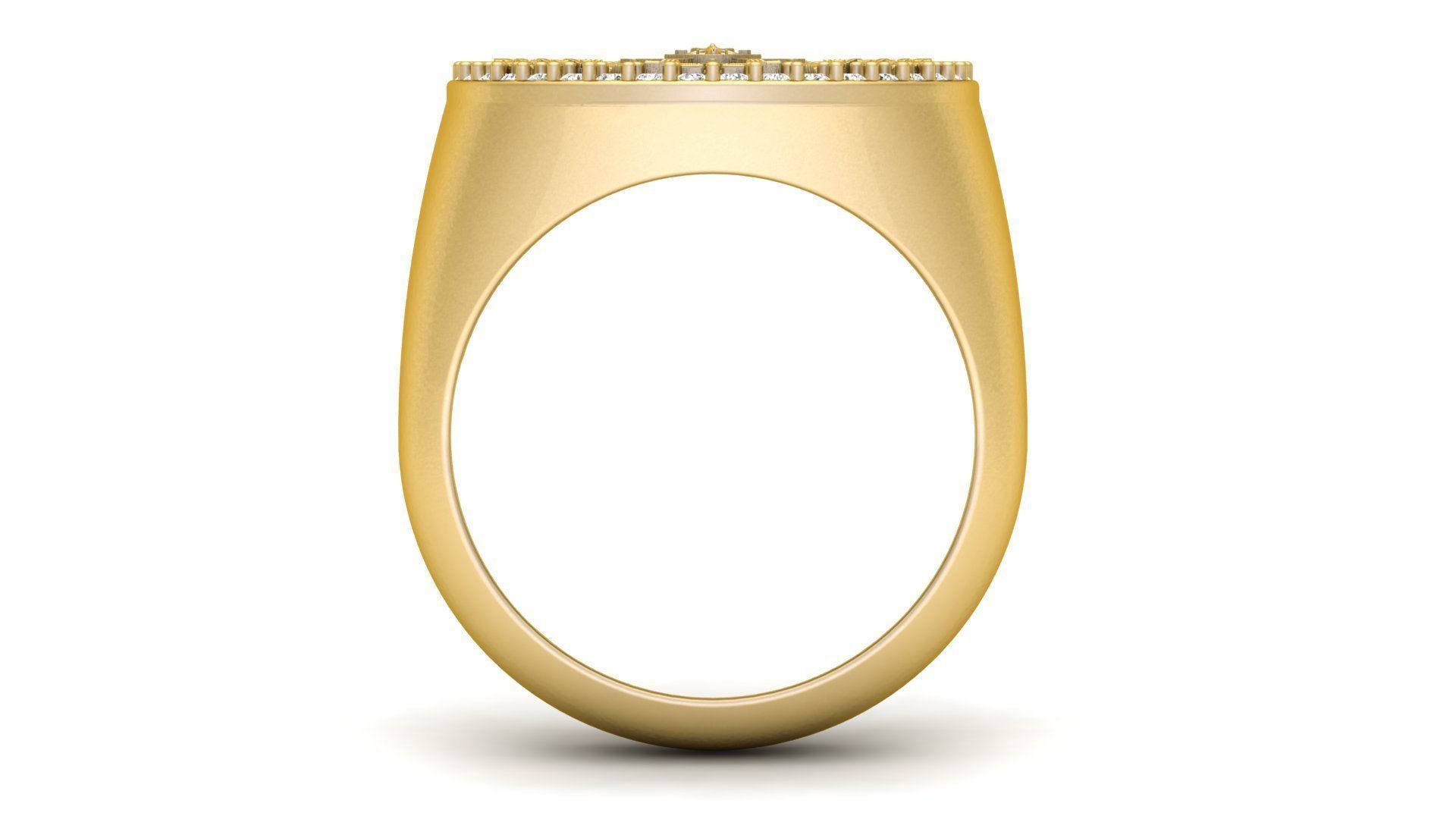 Mayan Calendar Rings Combo  3D Model Collection_11