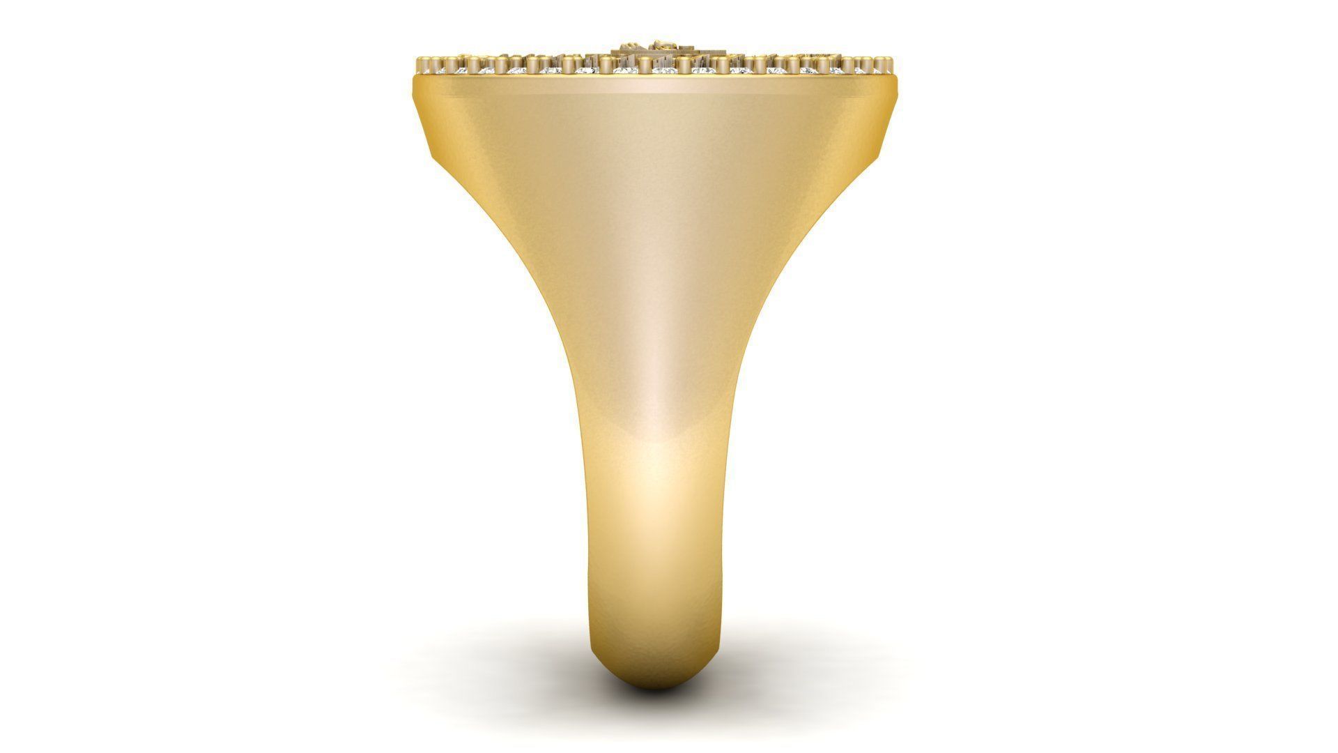 Mayan Calendar Rings Combo  3D Model Collection_8