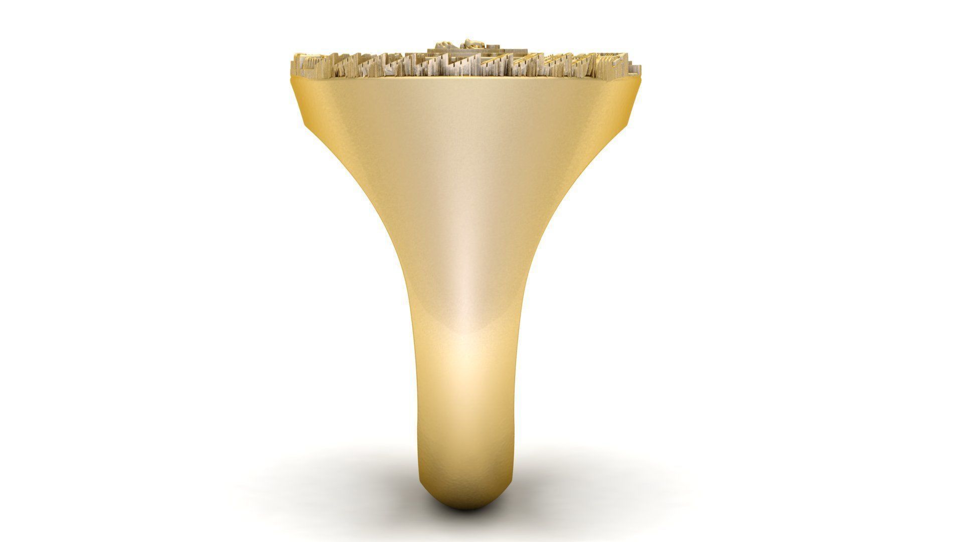 Mayan Calendar Rings Combo  3D Model Collection_3